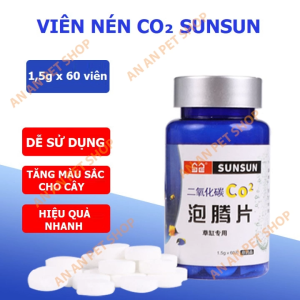 🌿 Viên Nén CO₂ SUNSUN – Viên Sủi Cung Cấp CO₂ Tự Nhiên Giúp Cây Thủy Sinh Phát Triển Mạnh Mẽ 💧