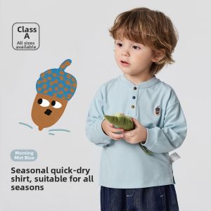 MINI BALA | Moisture-wicking Quick-dry Henry Collar T-shirt