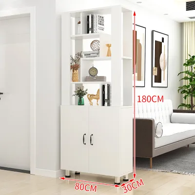 Modern Minimalist Entrance Cabinet Shoe Cabinet Living Room Double-Sided Partition Storage Cabinet Home Entrance Hall