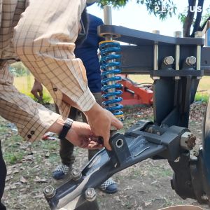 สปริงคัดท้าย จัมโบ้ 11 มม. ยาว 234 มม. สำหรับโครงผานทุกขนาด | จานไถม้าบินเพกาซัส