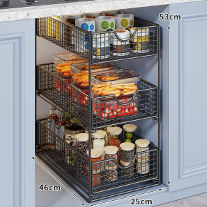 WUBUWEI | Extendable Multifunctional Layered Storage Basket