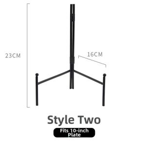Creative Elegant Iron Art Plate Rack