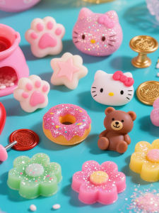 Relaxing DIY Jelly Wax Set Girls Handicraft Toys