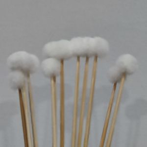 10 cây bông ngoáy tai bông ráy tai bông se tai thân gỗ đầu lông