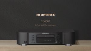 Marantz CD6007: A High-Performance Black Single-Disc CD Player with USB Port