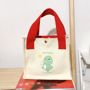 Fashionable Casual Canvas Backpack Womens Bag 2022 New Simple Match Student Crossbody Bag Magnetic Buckle Closure Soft Handbag