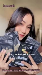 Lulur Bedda Lotong 50 GRAM / Bedak Kering Hitam Whitening Glowing / Lulur Bugis Bedda Lotong Viral