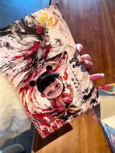 哪吒文具套装大礼包中性笔笔记本小学生学习必备文具儿童男女礼物