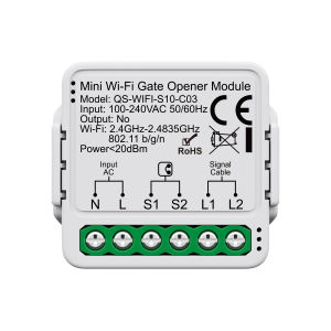Tuya WiFi /Zigbee Smart Garage Door Opener Controller Switch module Voice Remote Control Work With Alexa Google Home Assistant