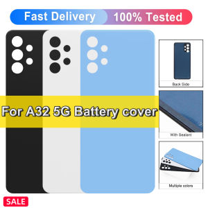 Back Cover For Samsung Galaxy A32 5G A326B A326U A326W Back Door Replacement Hard Battery Case Rear Housing Cover With Adhesive