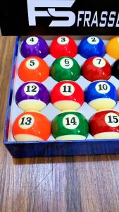 Frasser Bola Biliar Bola Billiard Bola Bilyar Premium Bola Belgi Bola Premier Belgium Tournament BLBLD 08