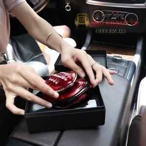 Nước Hoa Ô Tô Đính Đá Car Perfume - Trang Trí Taplo Xe Hơi- Mùi Thơm Nhẹ Nhàng - Mẫu Nắp Lồi