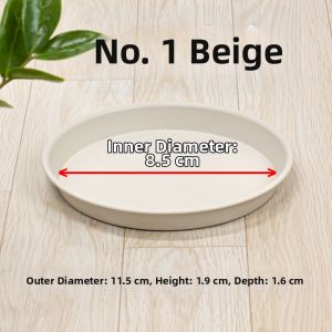 XSR | Water Collection Tray for Potted Plants Large Size Thick Plastic Saucer