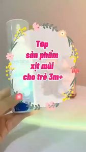 Nước Muối Biển sâu an toàn cho Bé Fysoline Pháp 100ml SHC U1520