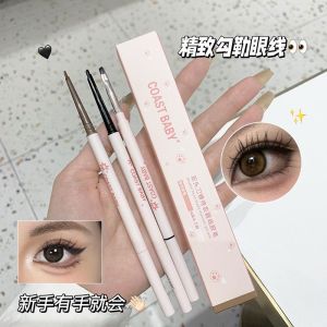 Mực Kẻ Mắt Hai Đầu Mềm Mại Chống Thấm Nước Chống Trôi Chổi Cạo Giá Cả Phải Chăng Dễ Sử Dụng Thương Hiệu Sweet Mint