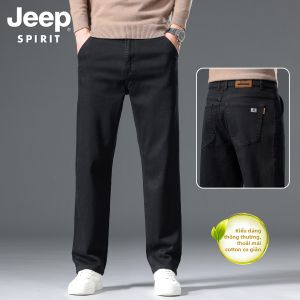 JEEP SPIRIT | Quần Jeans Nam Form Dây Thẳng Co Giãn