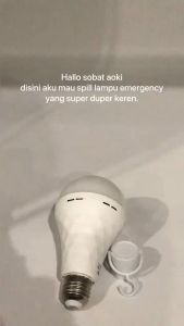 LAMPU BOHLAM LED OTOMATIS SUPER TERANG 10 Watt | Lampu Bohlam LED 10 Watt AC/DC NEW CRYSTAL Darurat Emergency Lamp | Lampu Bohlam LED 10 Watt |  Lampu Bohlam LED Super Terang | lampu Bohlam LED Gantung | Lampu Bohlam Otomatis Nyala Tanpa Listrik