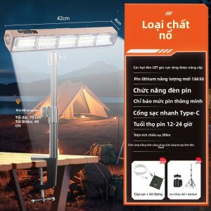 SUIYI | Đèn Cắm Trại Ngoài Trời Khẩn Cấp Sạc Lại Có Tính Năng Từ