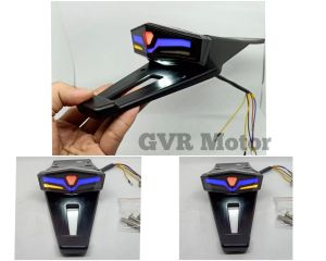 LAMPU STOP SPAKBOR BELAKANG DTRACKER 150 KLX MODEL 3 IN 1