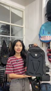 Tas Ransel Embos 17inch Backpack Sekolah Kerja Kuliah Tas Gendong Pria Wanita Ada Slot Laptop - PG 39