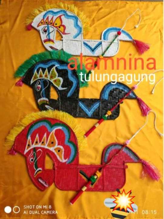 kuda lumping 78cm dan cambuk lidi