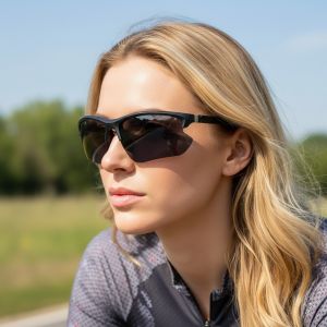 Anti-uv Sunglasses For Men With Big Face Fashion Outdoor Sports Driving Glasses Windproof Sun Glasses For Running 975