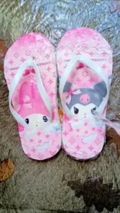 [SANDAL JEPIT V2] Kuromi Melody (RIO) JEPITNATION Sendal Jepit Laki Cowo Pria Cewe Wanita Perempuan Dewasa Anak Balita Sandal Santai Sendal Spons Bukan Karet flip flop Antislip
