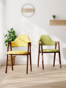 Northern Europe Dining Chair Home Leisure Desk Chair Light Luxury Backrest Stool Modern Minimalist A- line Chair Internet Celebrity Dining-Table Chair