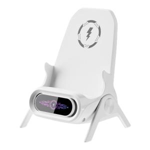 Wireless Phone Charger Stand Fast Charging Desktop Bracket Universal Magnetic Attraction Vertical Base for Apple Huawei Honor Xiaomi iPhone