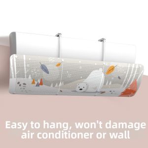 Anti-direct Airflow Deflector Panel