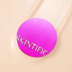 Skintific Ultra Blur Matte Powder Foundation+Glow Soft-Blur Cushion Foundation High Blemish Coverage + 10H Oil Control Longwear + Pore Soft Blur Dual Base Makeup
