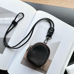 Túi Đựng Đồ Mini Bằng Da Bò Đầu Lớp Cổ Điển Retro Vintage Túi Đựng Tai Nghe Cổ Điện Thoại Di Động Túi Đựng Tiền Xu Túi Đeo Cổ