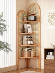 TUOJUE | Corner Space Saving Multi-level Storage Cabinet Display Rack