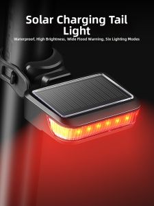 DemonKnights | Night Riding Solar Charging Bicycle Light