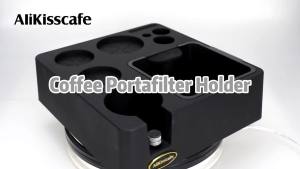 Coffee Tamping Station For 51MM 54MM 58MM Tamper Stand Portafilter Holder Organizer Knock Box Espresso Accessories Barista Tools