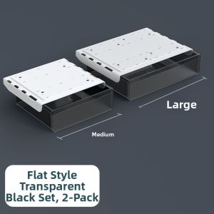 No-drill Under Desk Drawer Style Large Capacity Hidden Storage Organizer