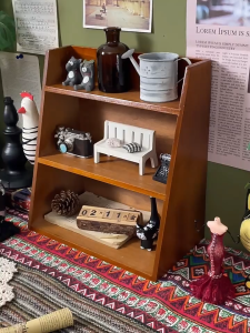 XUXU Multi Layer Desktop Organizer Shelf Office Desk Rack Cosmetics Cup Storage Rack Moisture-proof Storage Box Multi Style Display Stand Household