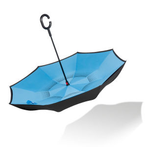 Automatic Reversing Umbrella Wind Rain Protection Double Reinforced Extra Large Car Use