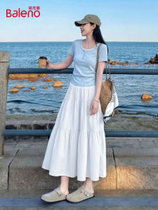 BALENO | False Two-piece Set for Women T-shirt and Skirt