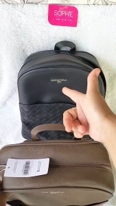 Sophie Martin Paris Tas Ransel Laptop 14 inch Premium Backpack Bag Kuliah Sekolah Kerja Stylish