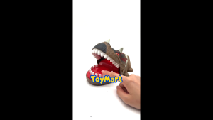 Finger Biting Dinosaur Teeth Dentist Toy Game Challenge Triceratops Edition Light Sound Effect