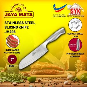 SYK JAYA MATA Knife JM296 Diamond 7" Stainless Steel Kitchen Knife Kitchenware Chef Knife Kitchen Tools Pisau Dapur