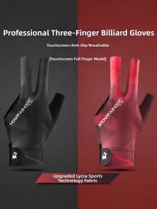 NANJILING | Professional Three-finger Breathable Anti-slip Billiards Gloves