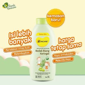 Bedak Bayi Biang Keringat Konicare | Mencegah Gatal Karena Iritasi Untuk Kulit Yang Sensitif