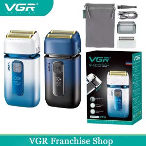 VGR Electric Shaver Professional Razor Waterproof Shaving Machine Beard Trimmer Reciprocating Portable Shaver for Men V-362