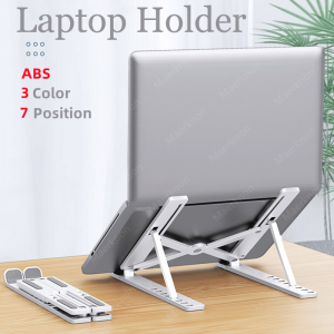 Portable Adjustable Laptop Holder Notebook Stand Foldable Computer Monitor Holder For Macbook Air iPad Tablets Base Accessories