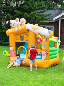 Indoor Family Use Kid Friendly Bounce House and Slide Combo