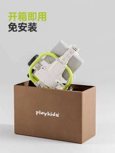 Playkids Lightweight Folding Double Stroller Child Pushchair Baby Jogger City Outing Short Trip Neighborhood Park Newborn Travel