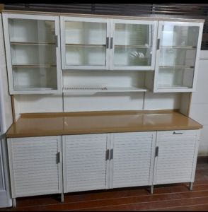 ตู้ครัวอลูมิเนียมแท้ 100% / SIZE 195 CM / TOP อลูมิเนียม