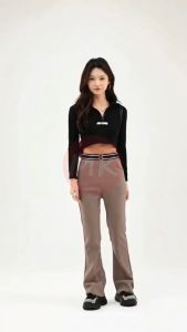 MK Mini Bootcut Pants Women Aivy Women Mini Bootcut Cutting Pants [P7/002]